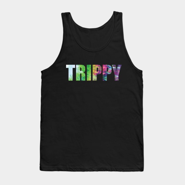 Trippy Tank Top by Rebekah Thompson